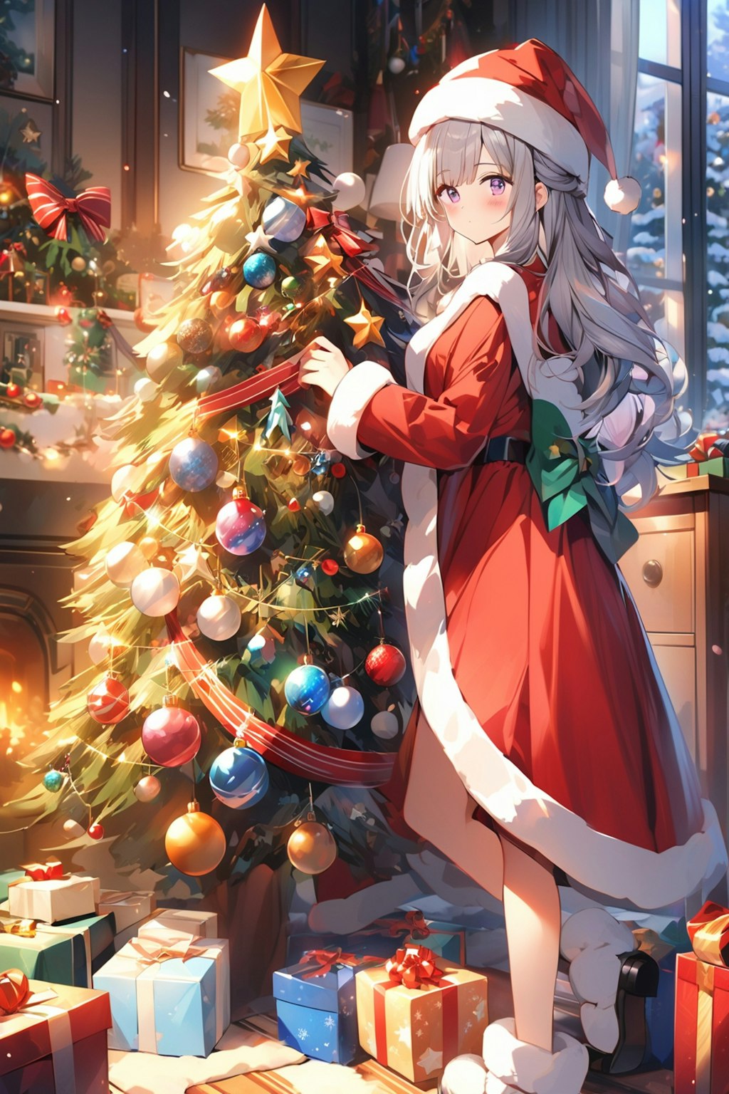 VEGAちゃんのクリスマス準備