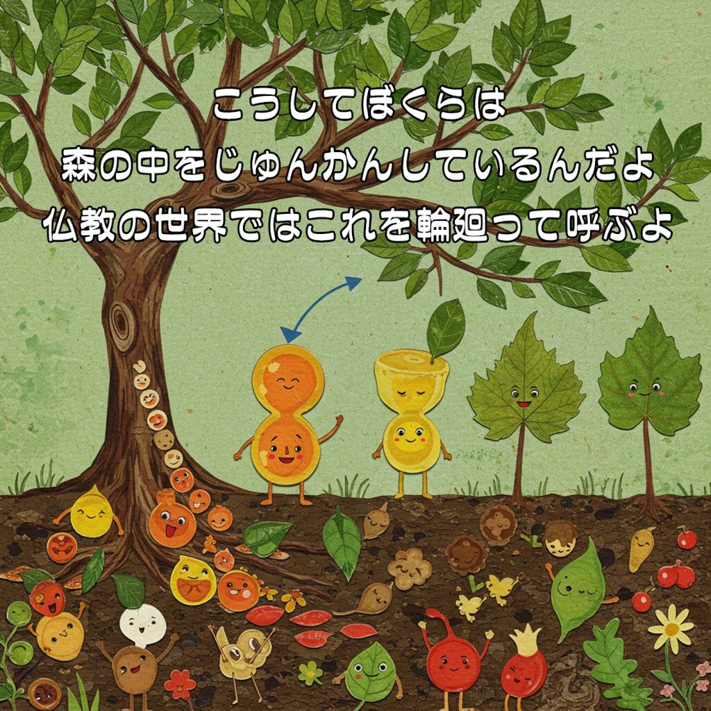 葉っぱのつぶやき