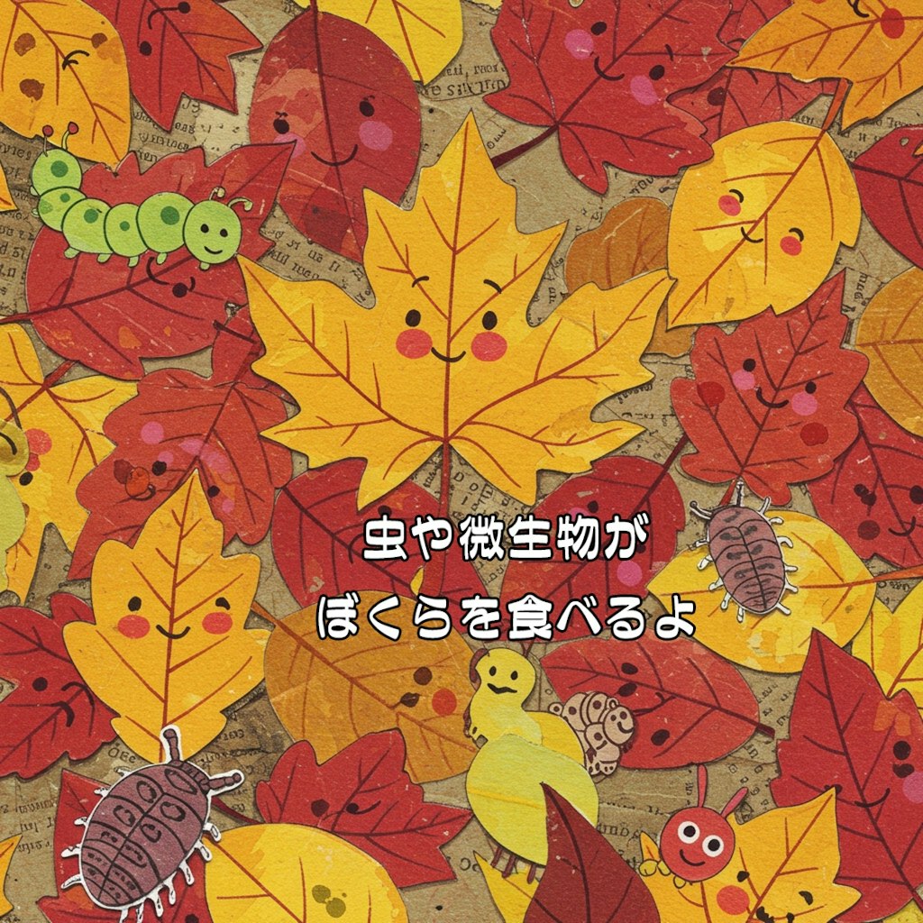 葉っぱのつぶやき