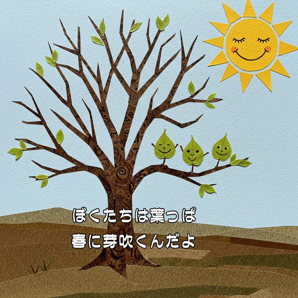 葉っぱのつぶやき