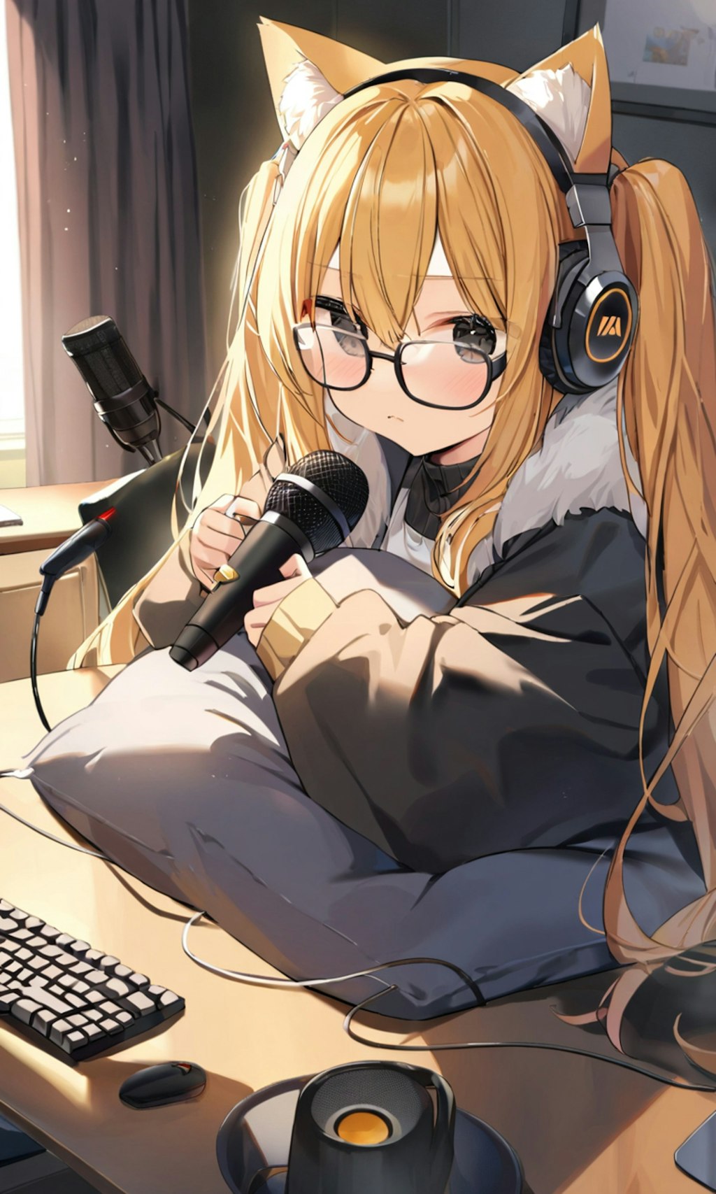 まや「キンキンに冷えた部屋でゲーム三昧。最高の部屋」こるり「不健全！」