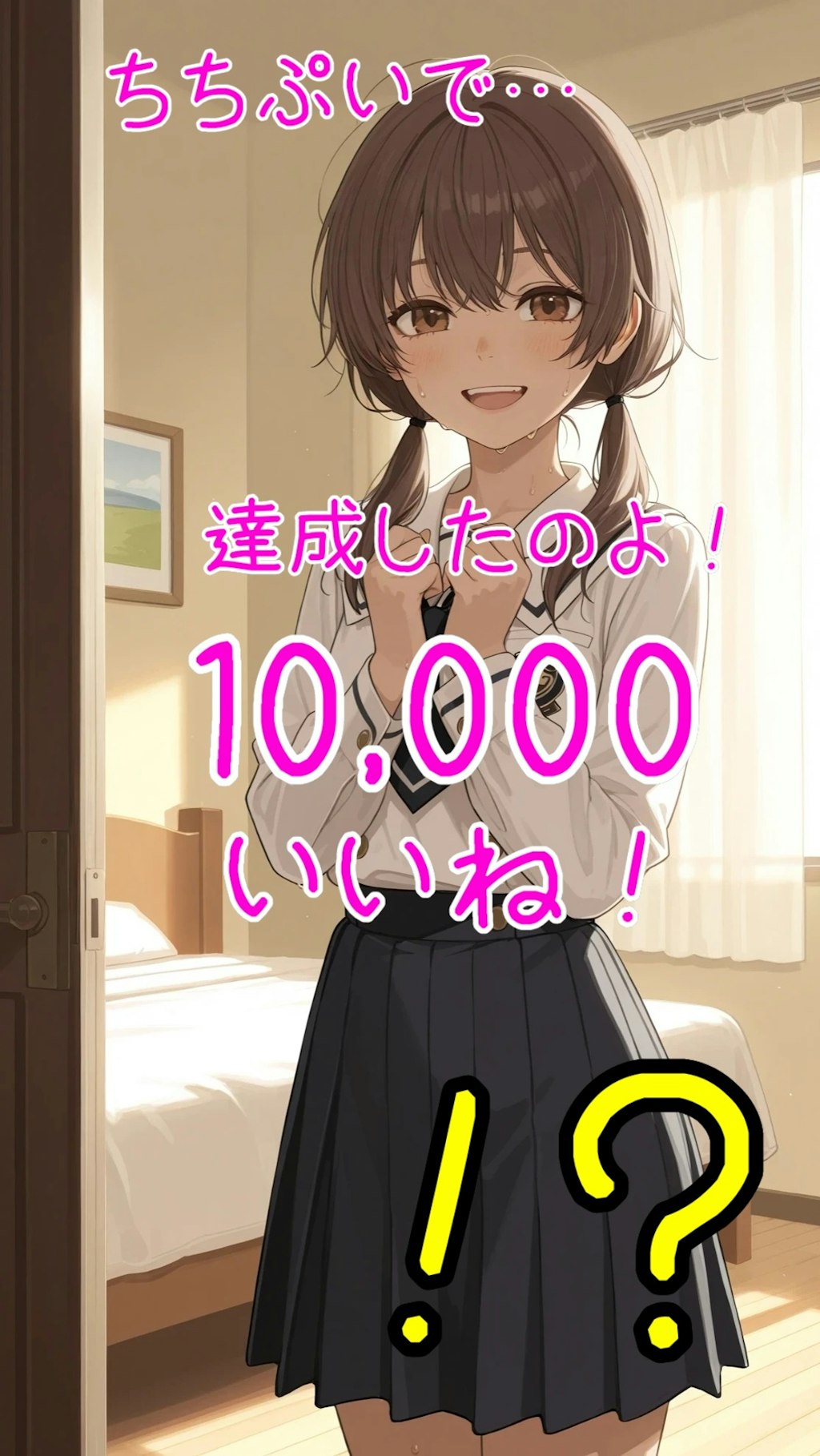 なんか10,000いいね越えたらしいです