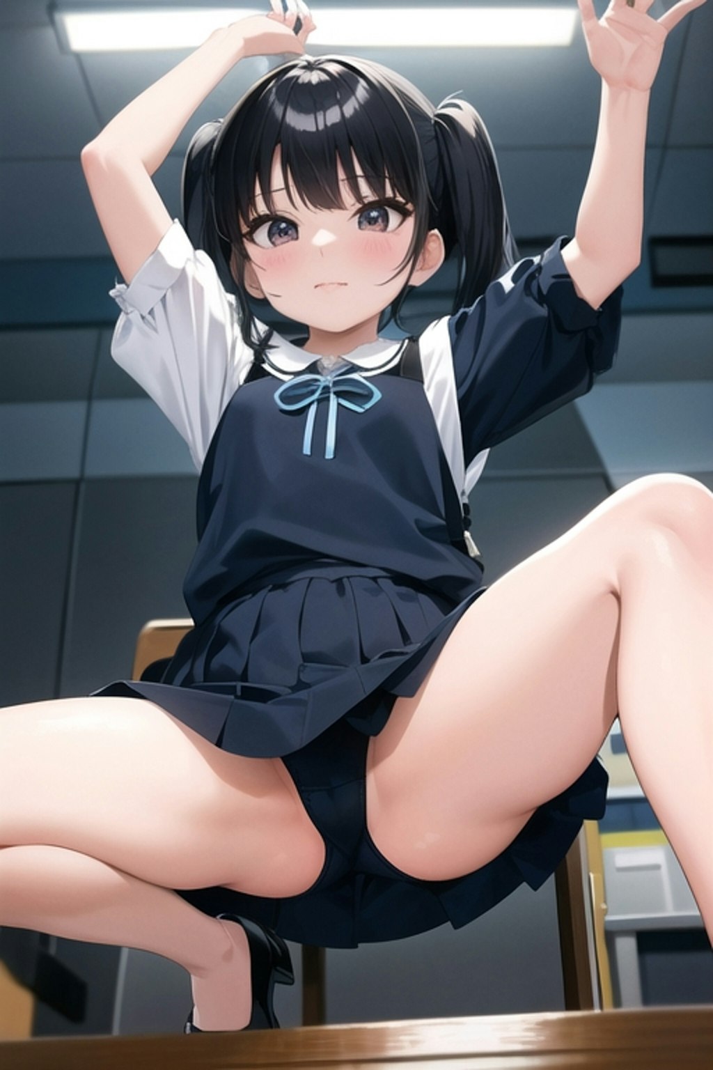 パンツを見せてくれる子