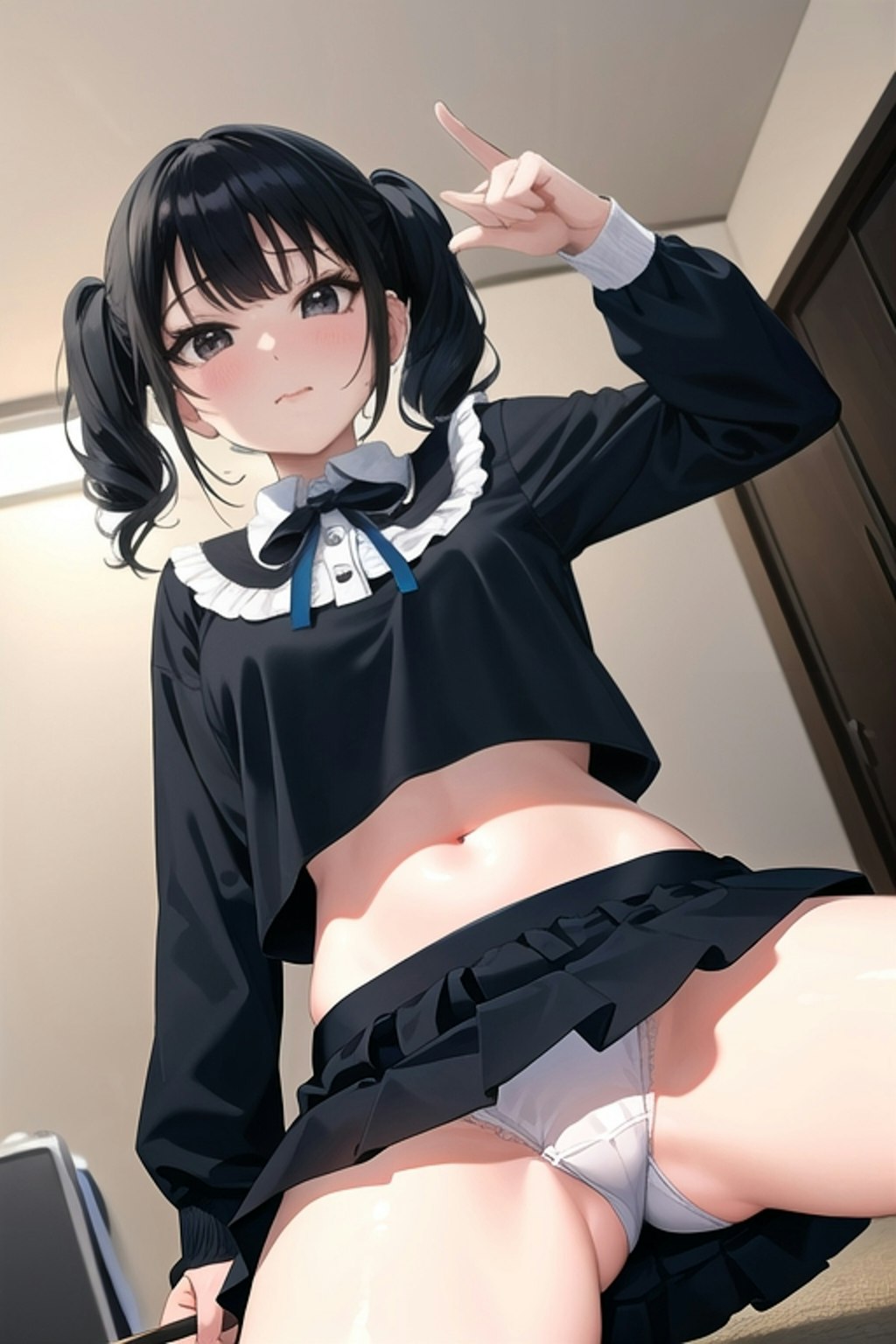 パンツを見せてくれる子