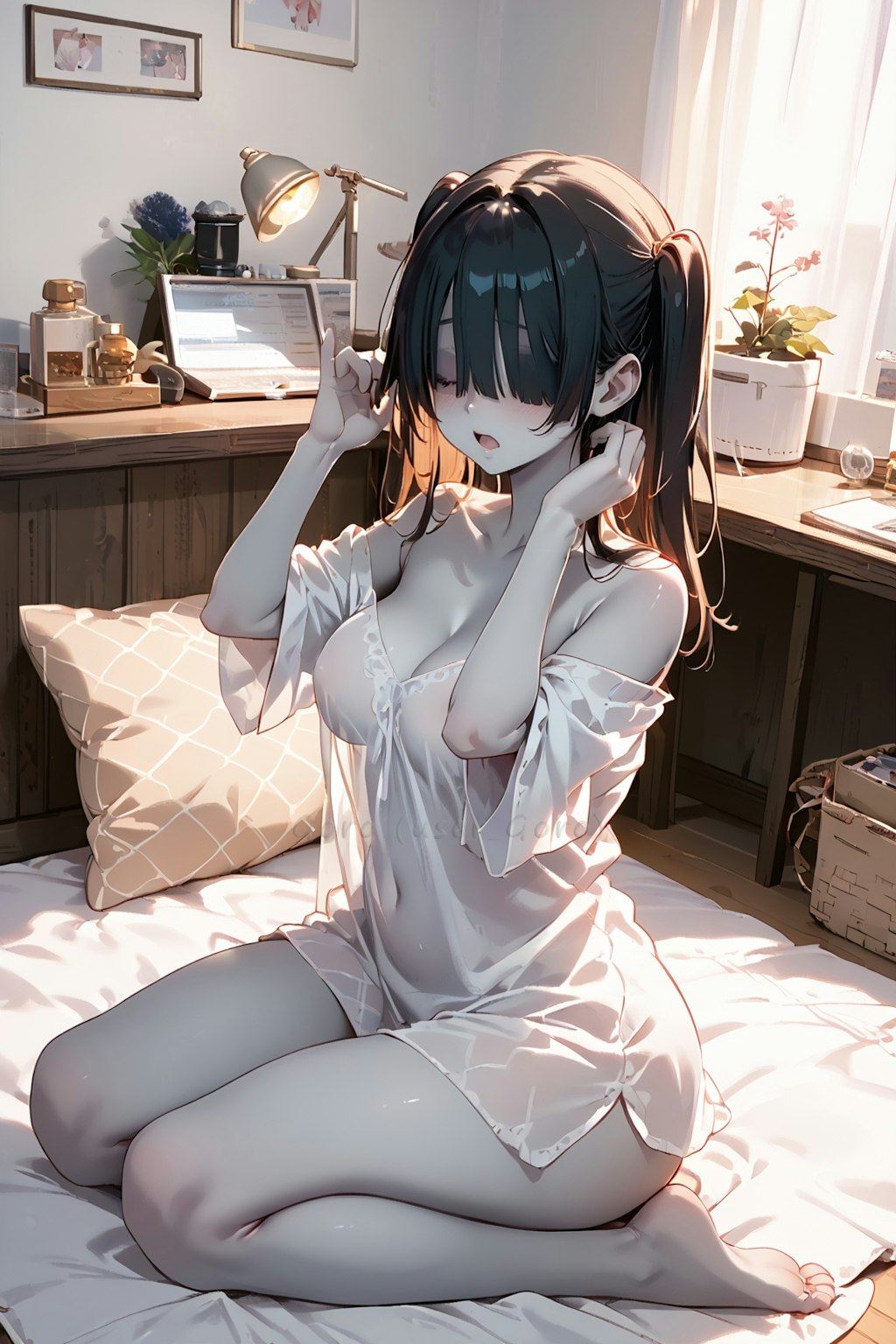 貞子ツインテール