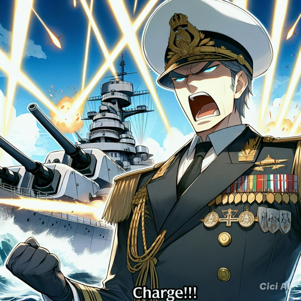 アメニモ艦長の号令 Fire!