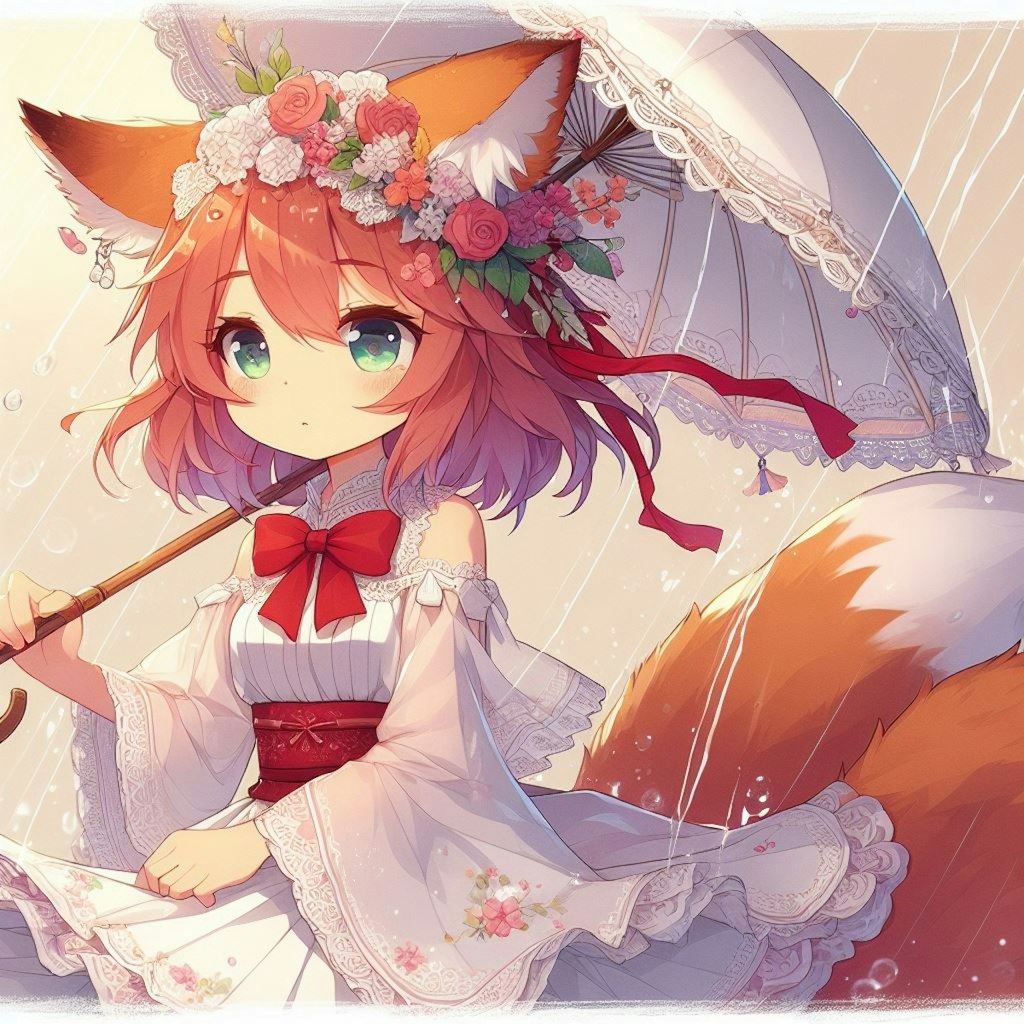 狐の嫁入り