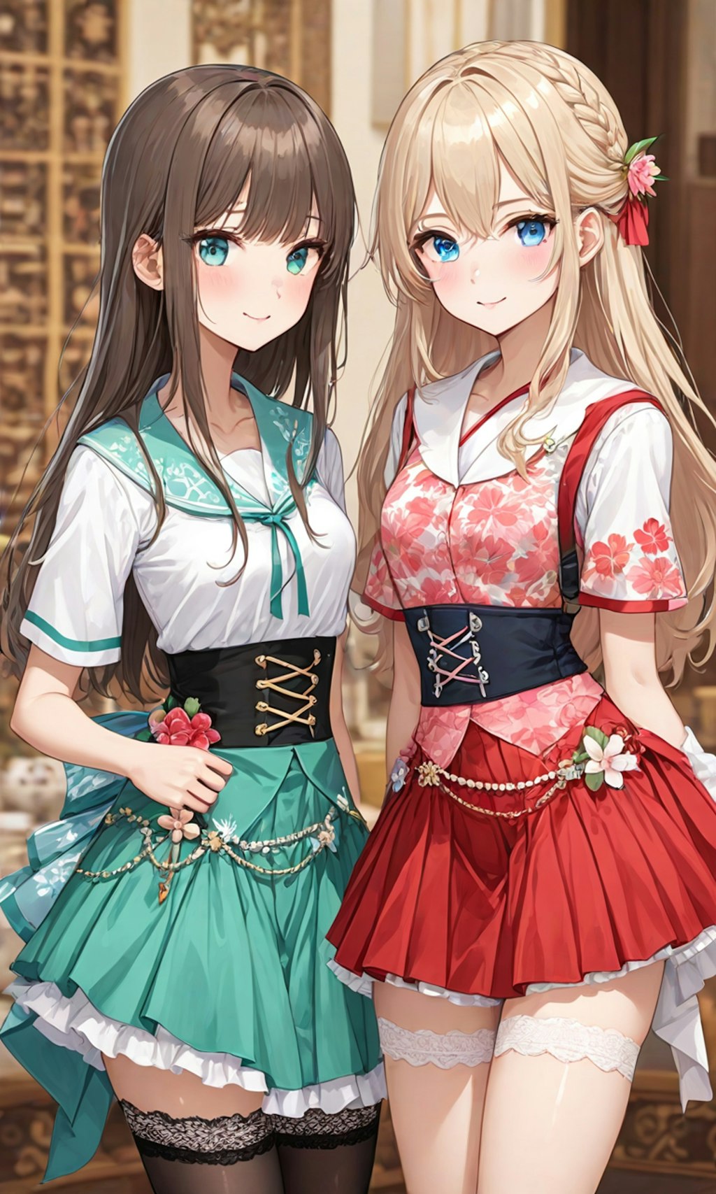 セーラー服と女子高校生と