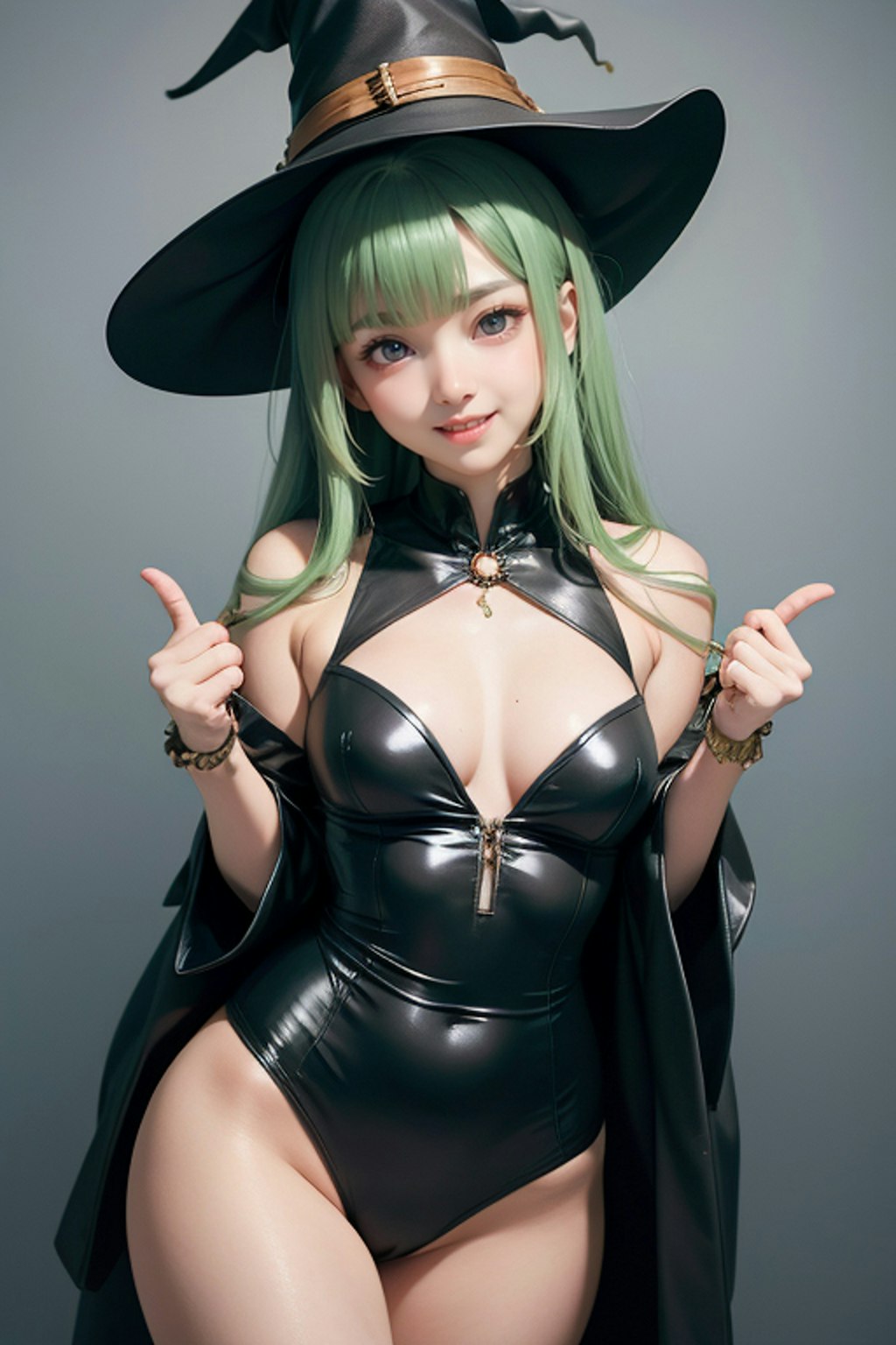 ハロウィンコスプレ グリーン2