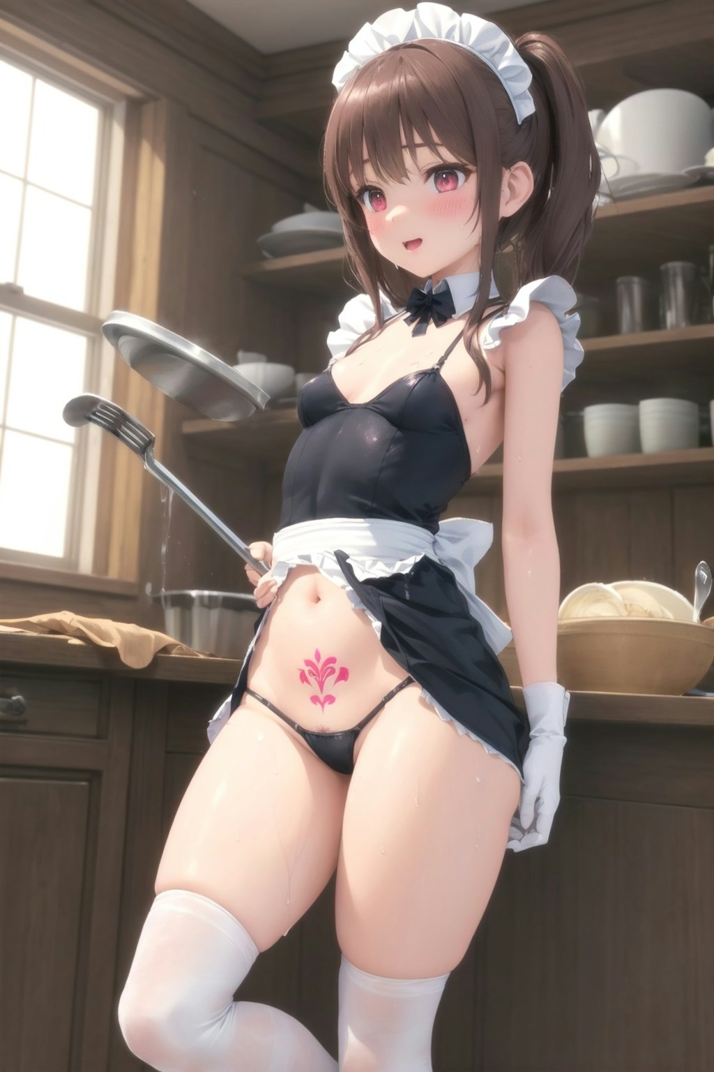 貧乳メイド