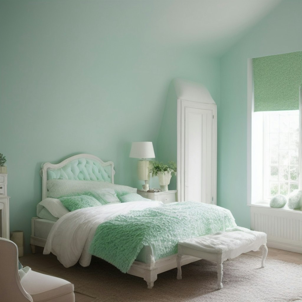 Pastel Bed Room