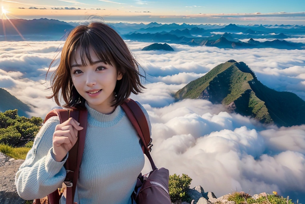 雲海のご来光