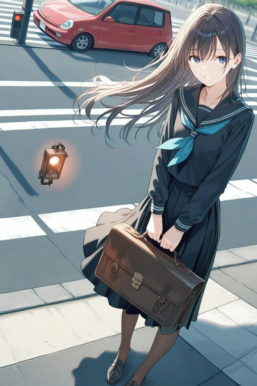 信号待ちのUNICORNさん