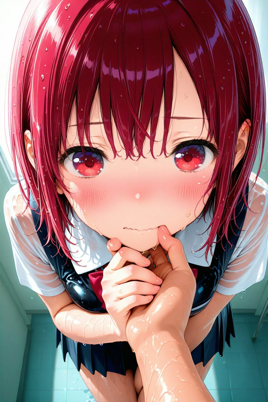 ねいくん顎クイ