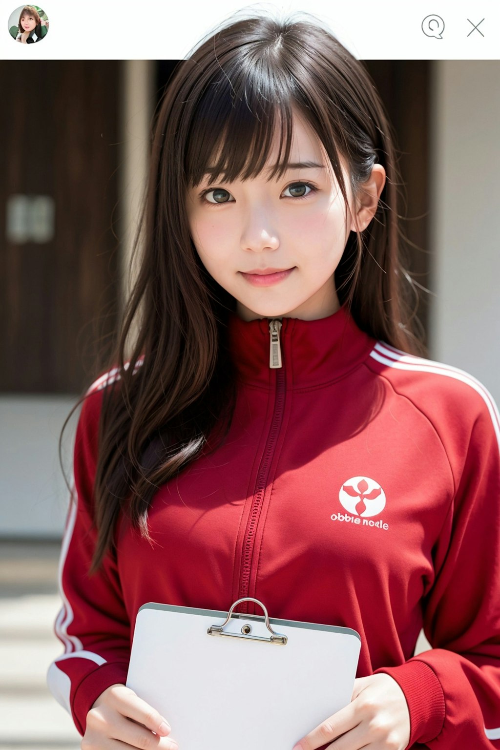 赤ジャージ女子マネ