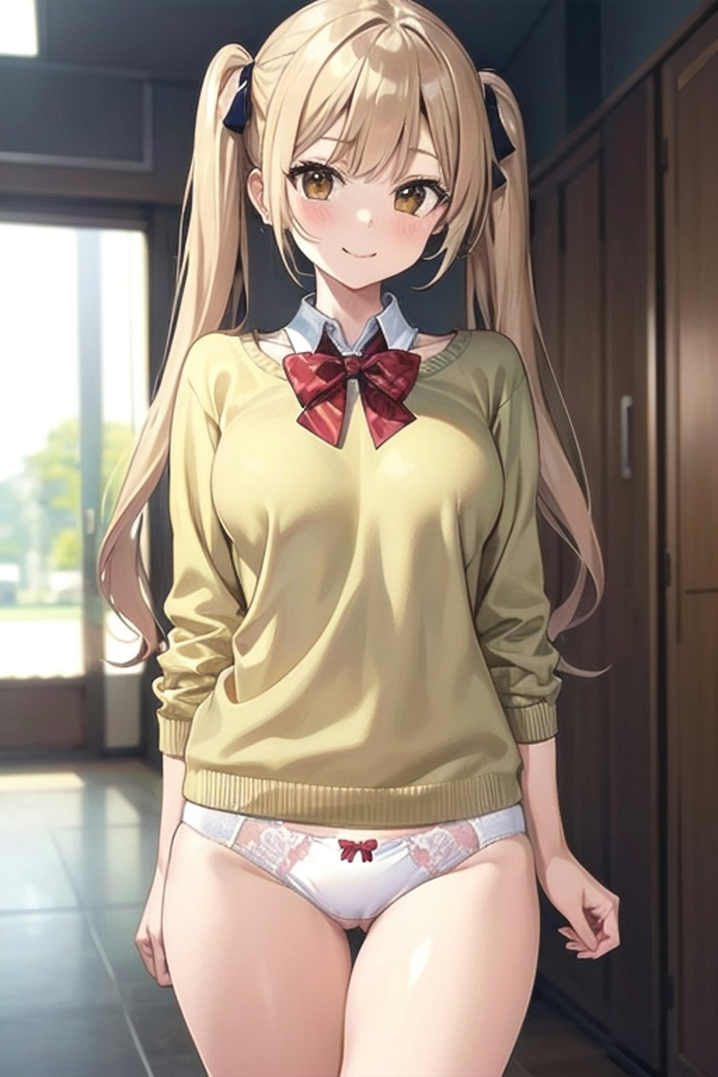 School twintails girl