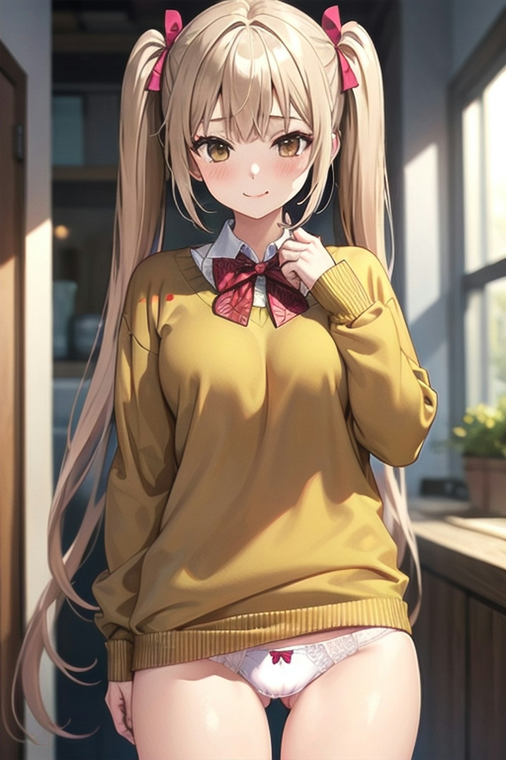 School twintails girl