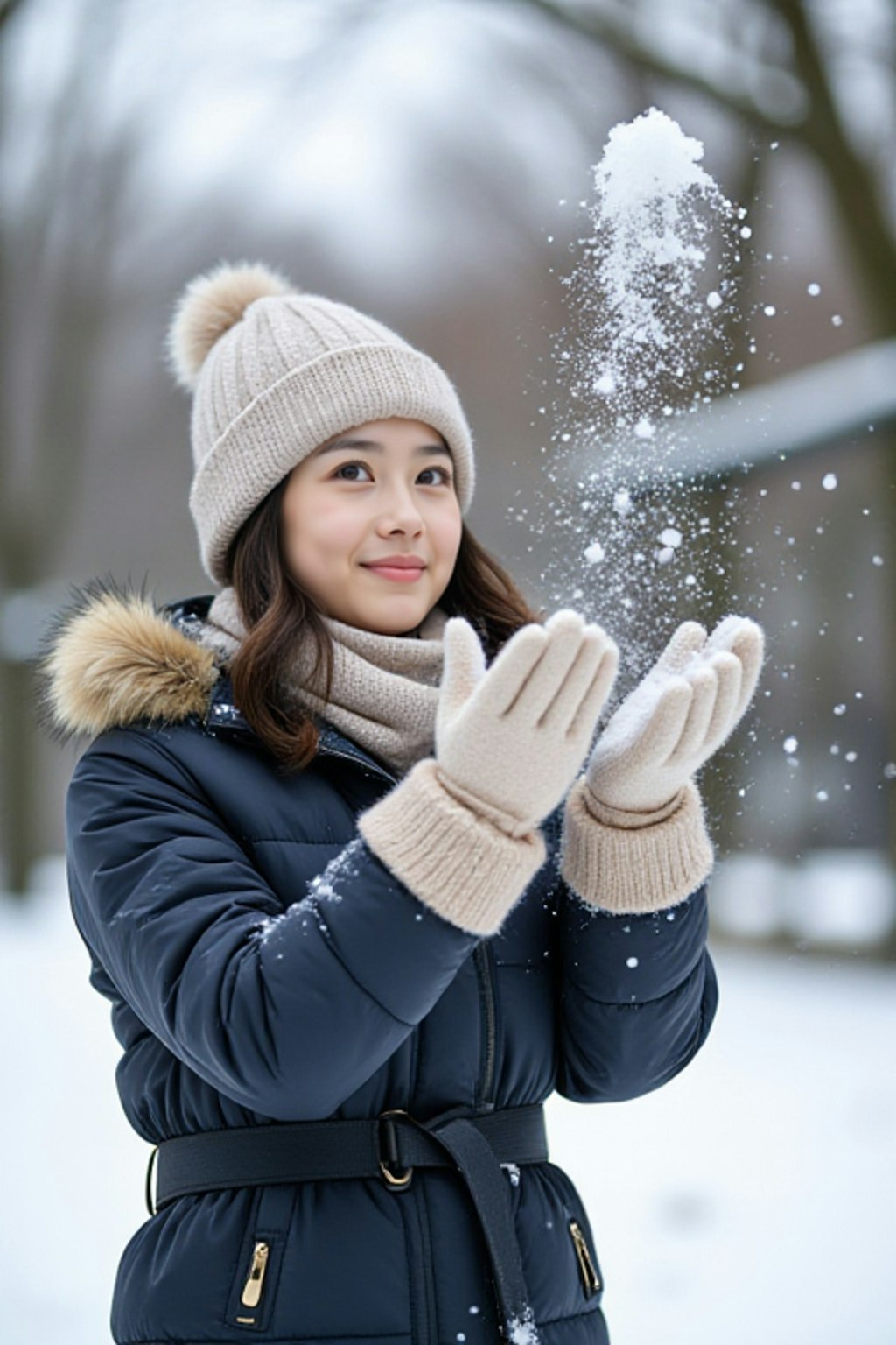 雪国の娘さん