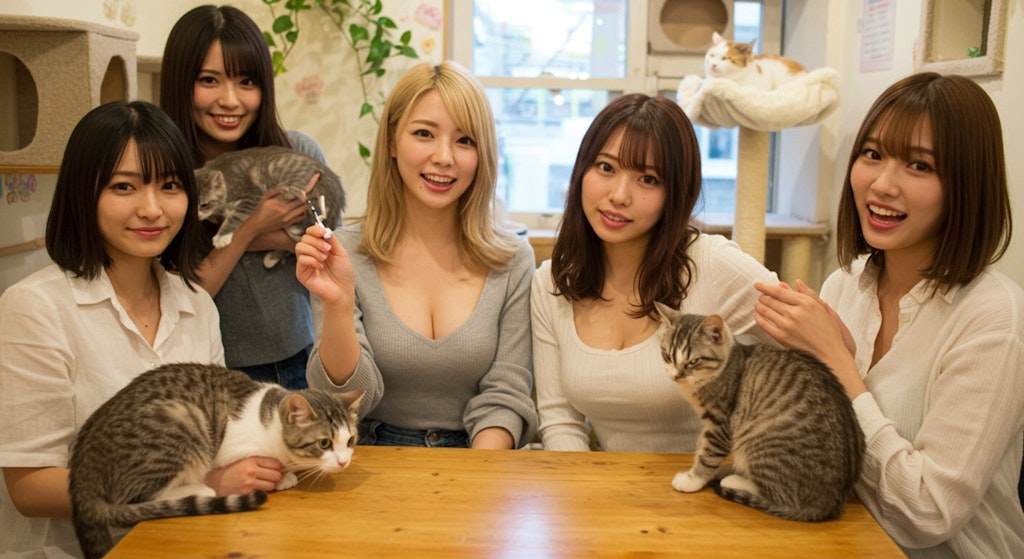 猫カフェ