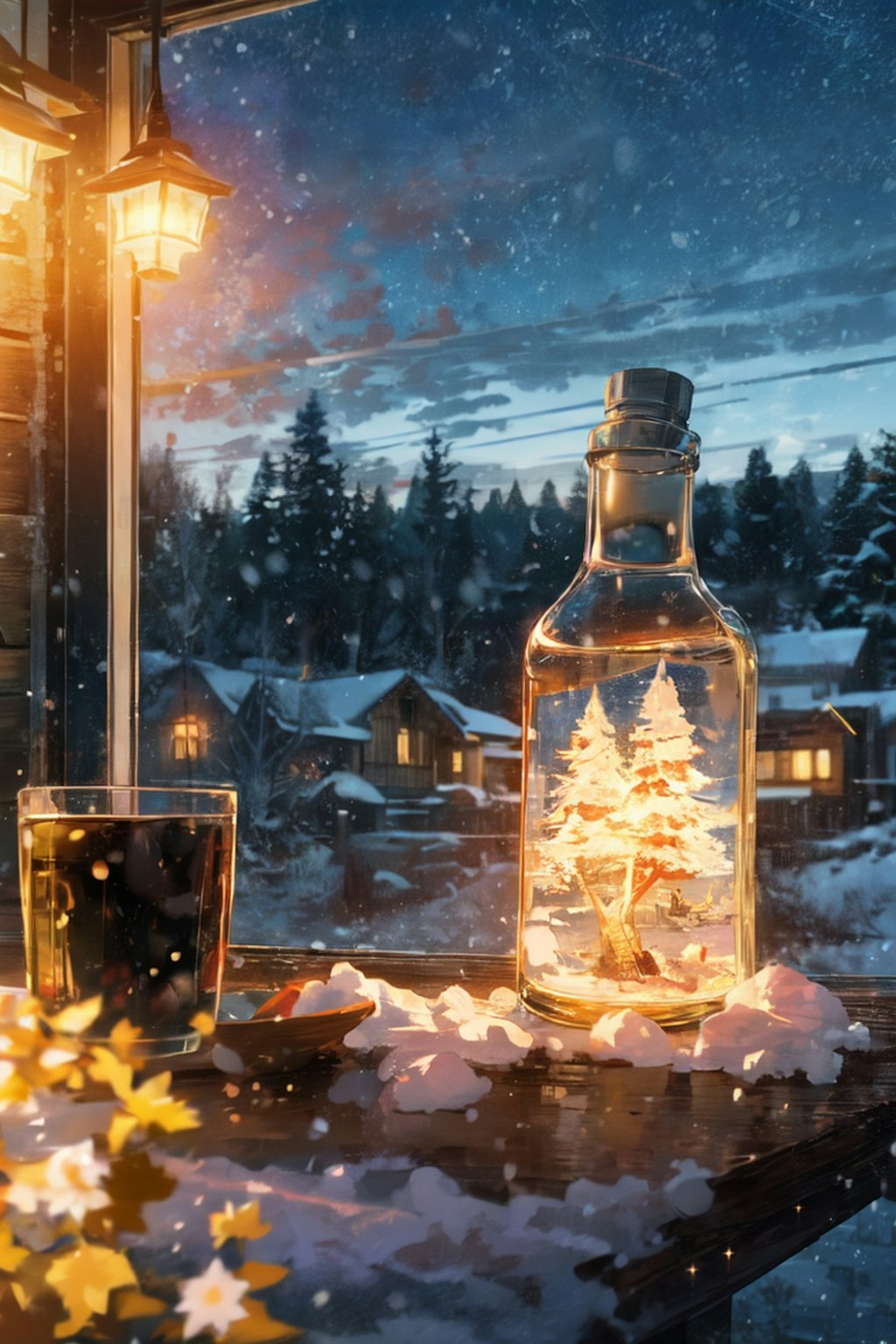 冬の小瓶