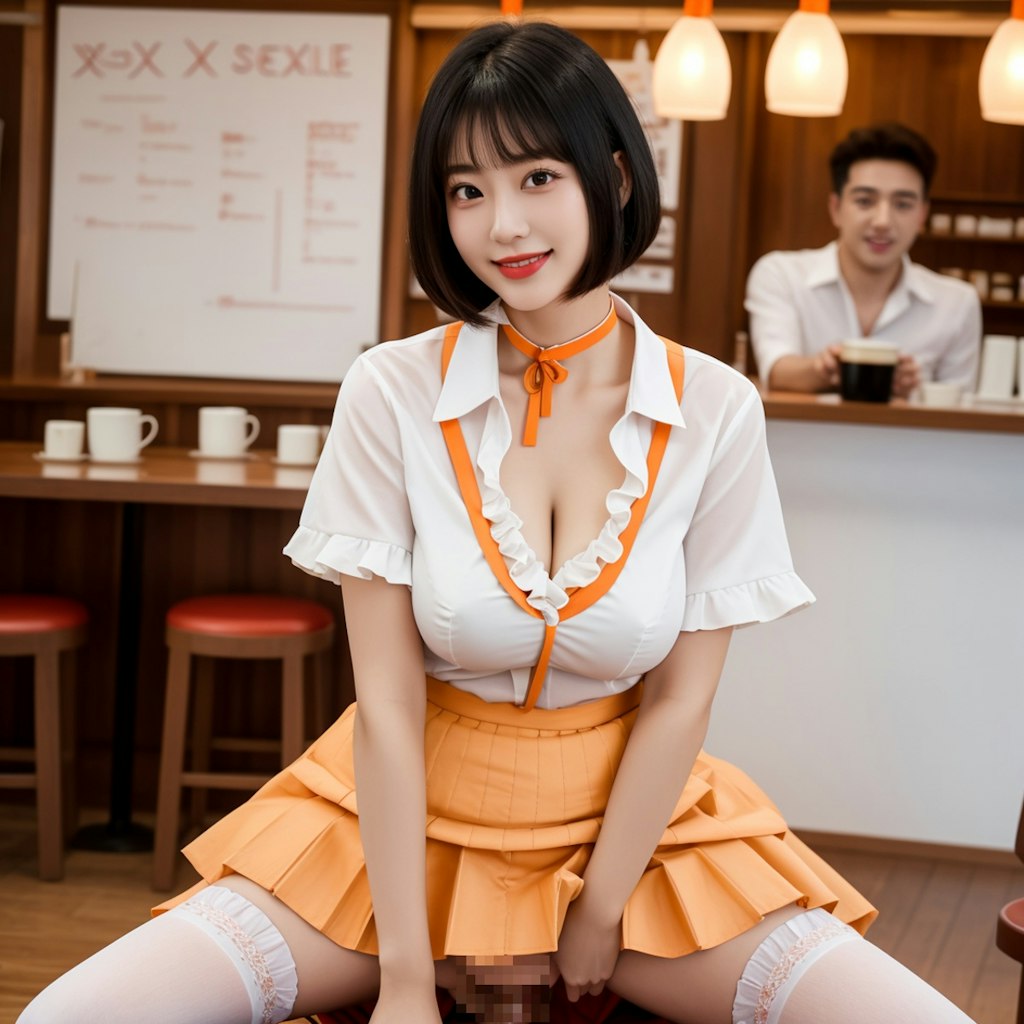 test11_waitress オレンジ