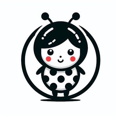 ちちぷい幼稚園テントウムシ組のロゴ