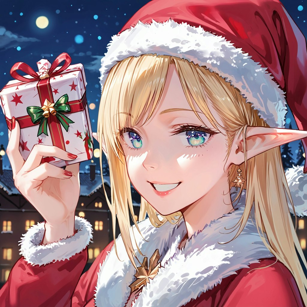 🎄クリスマスは🎅サンタエルフ🧝さんにプレゼントもらおう🎁