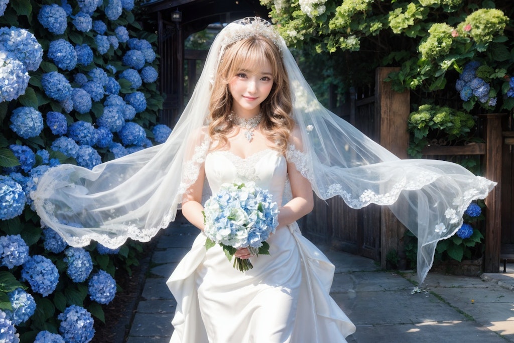 Hydrangea Bride