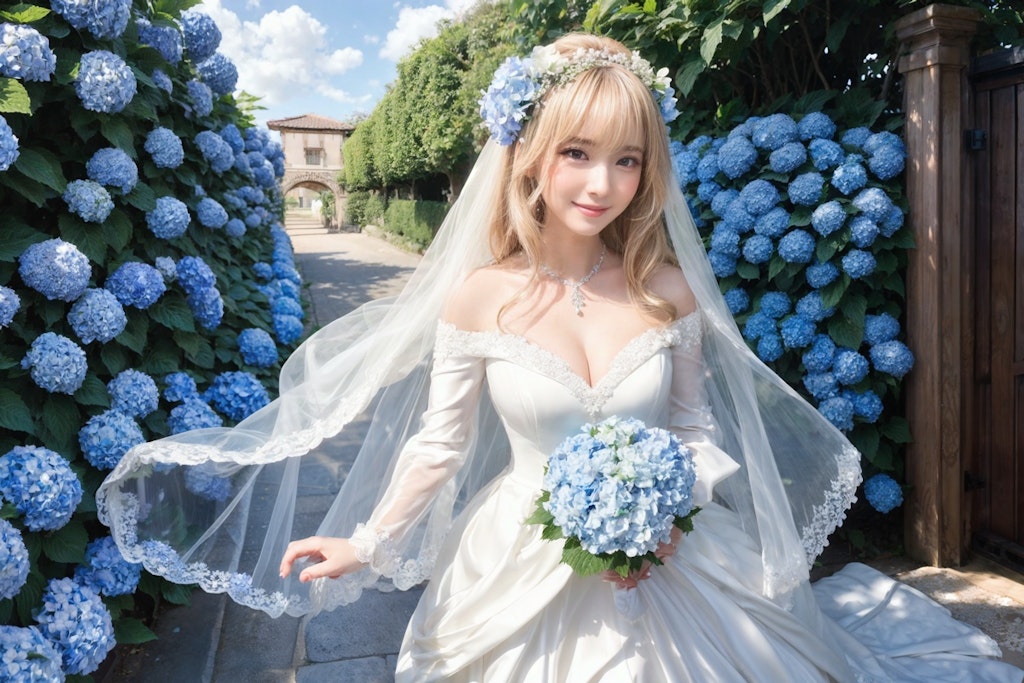 Hydrangea Bride