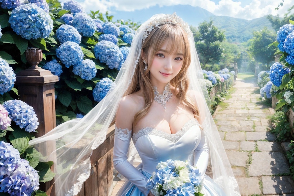 Hydrangea Bride