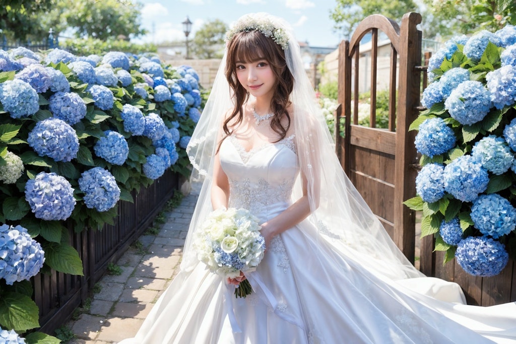 Hydrangea Bride