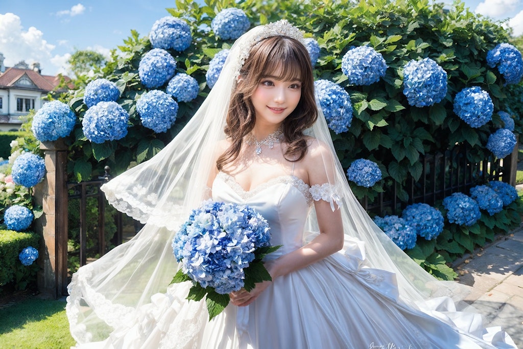 Hydrangea Bride