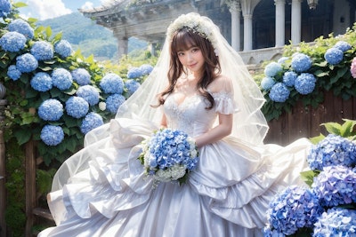 Hydrangea Bride