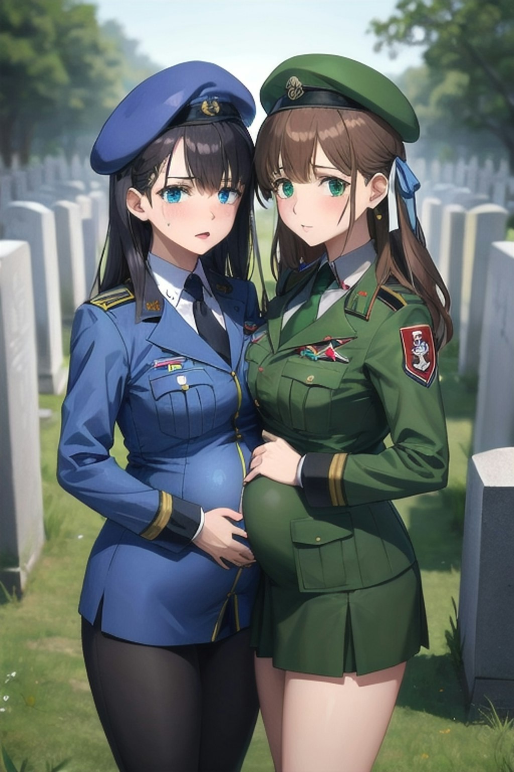 女軍人