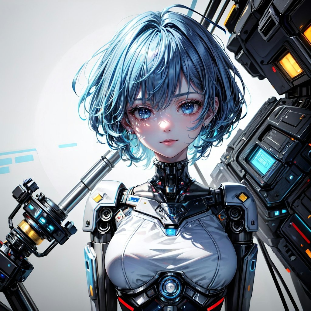 AIアンドロイドの彼女 Blue Ver. Concept01
