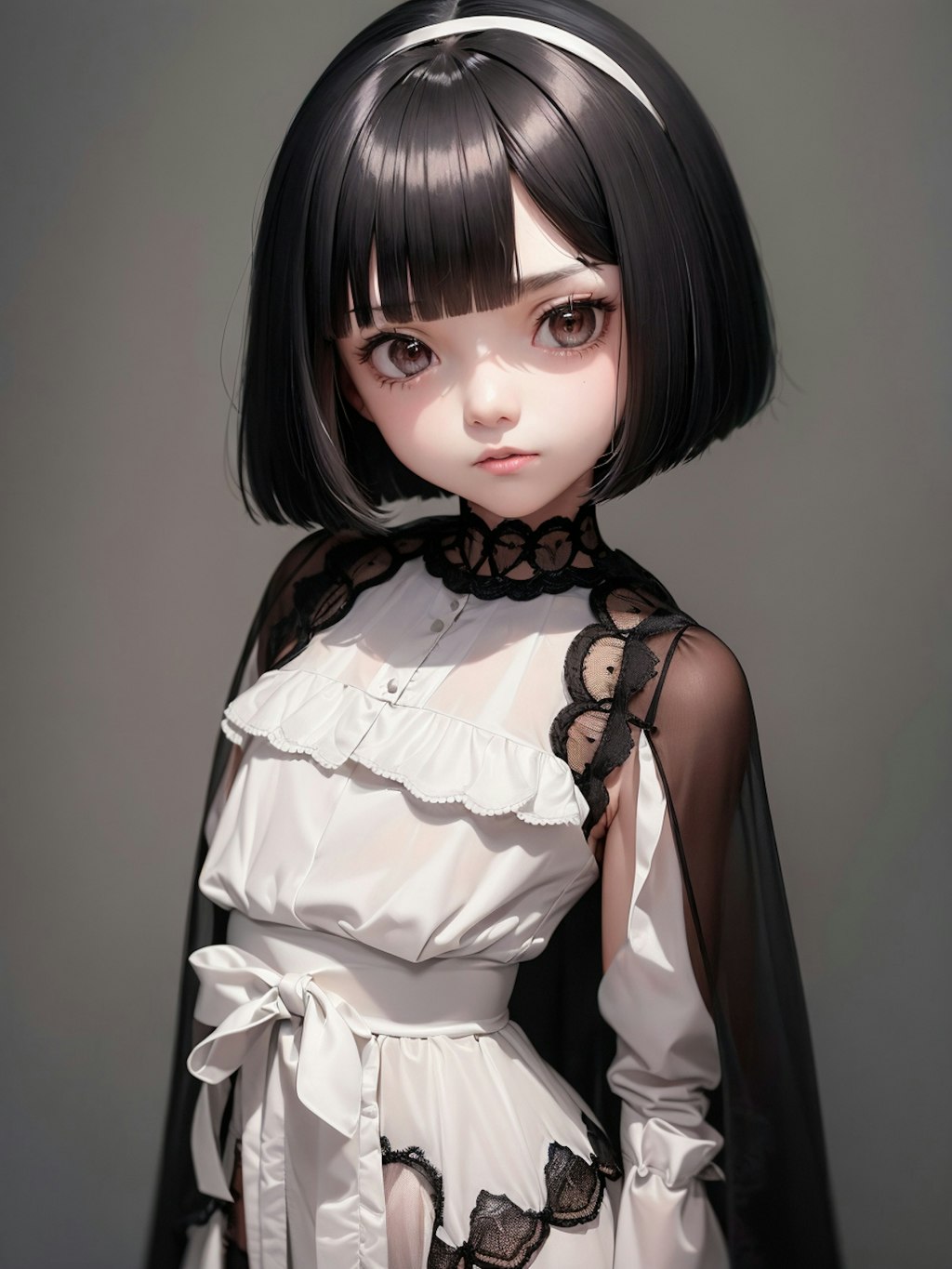 黒髪少女