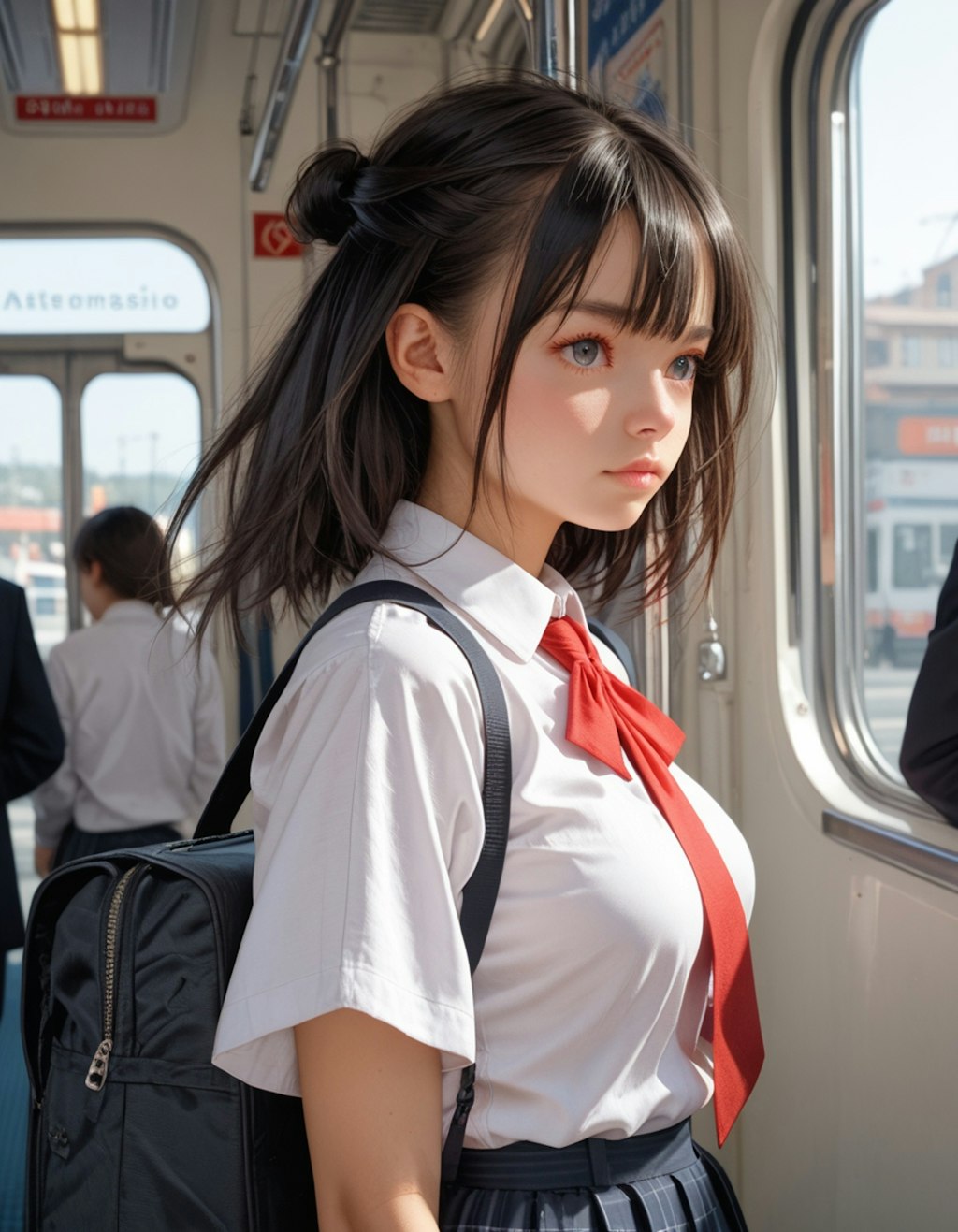 電車で見かける女の子