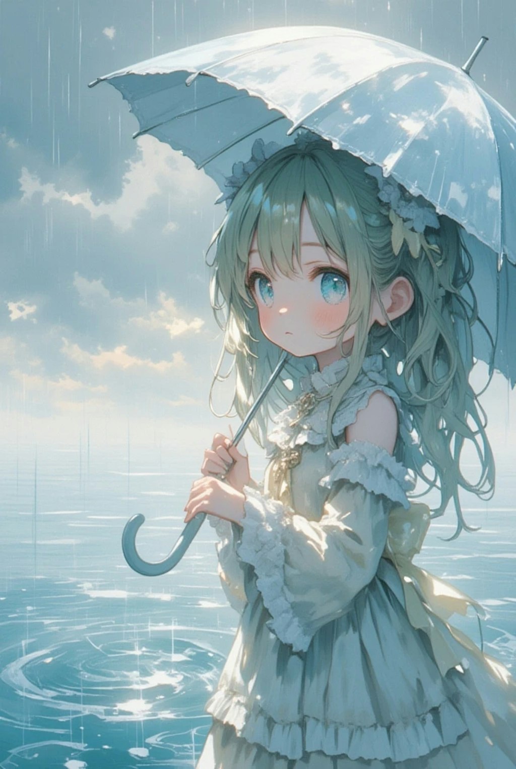 雨の海