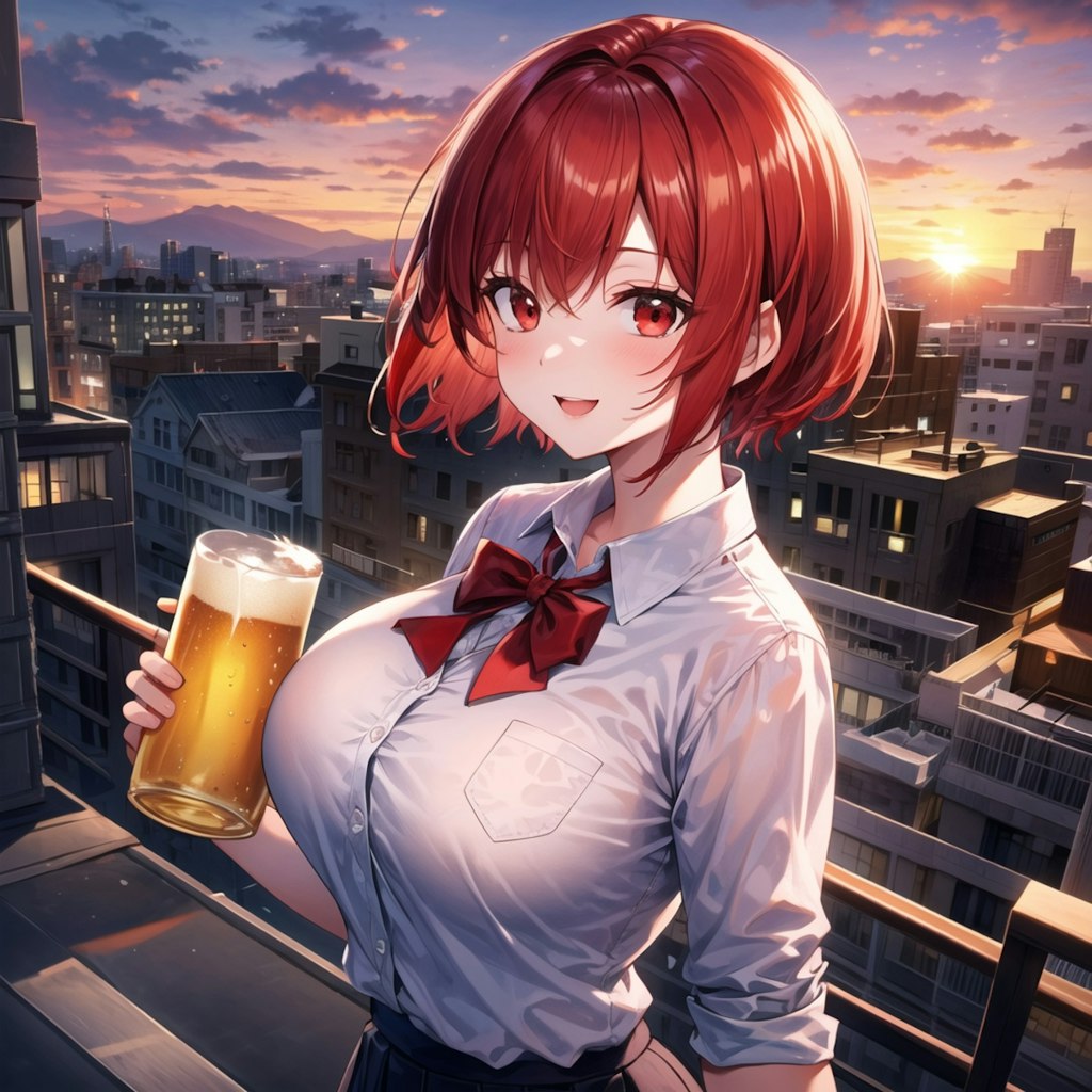 放課後の一杯