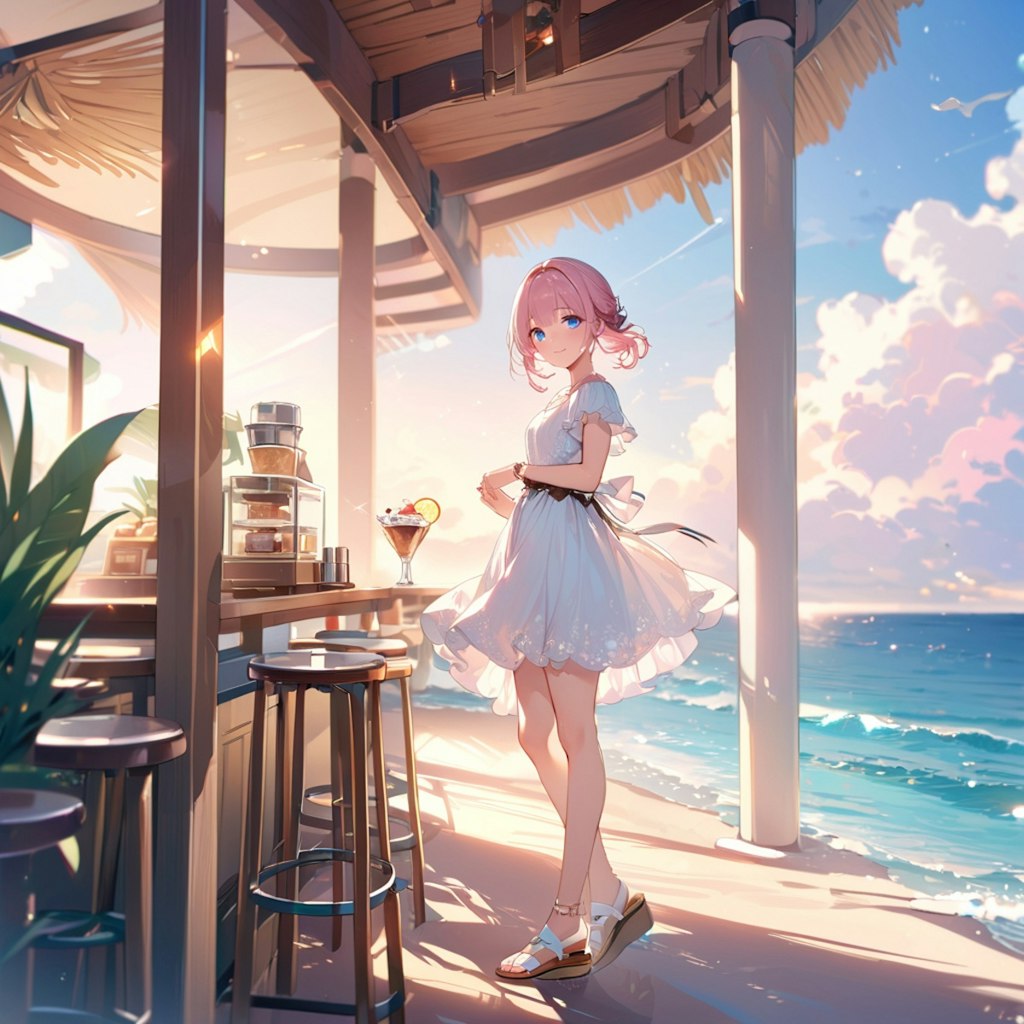 海沿いでジェラート Gelato by the sea