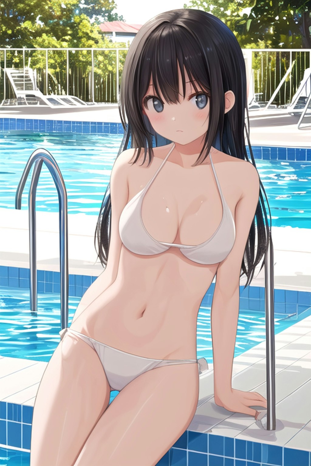 水着の女の子