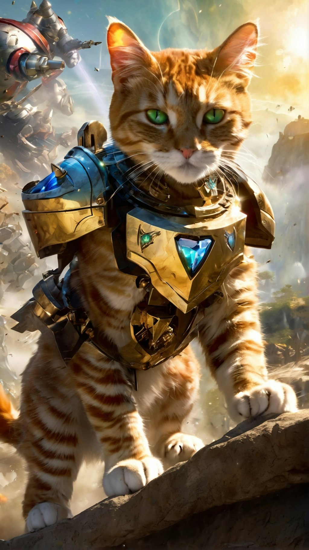 Mech Realms and the Swordsmen Cats of Steel