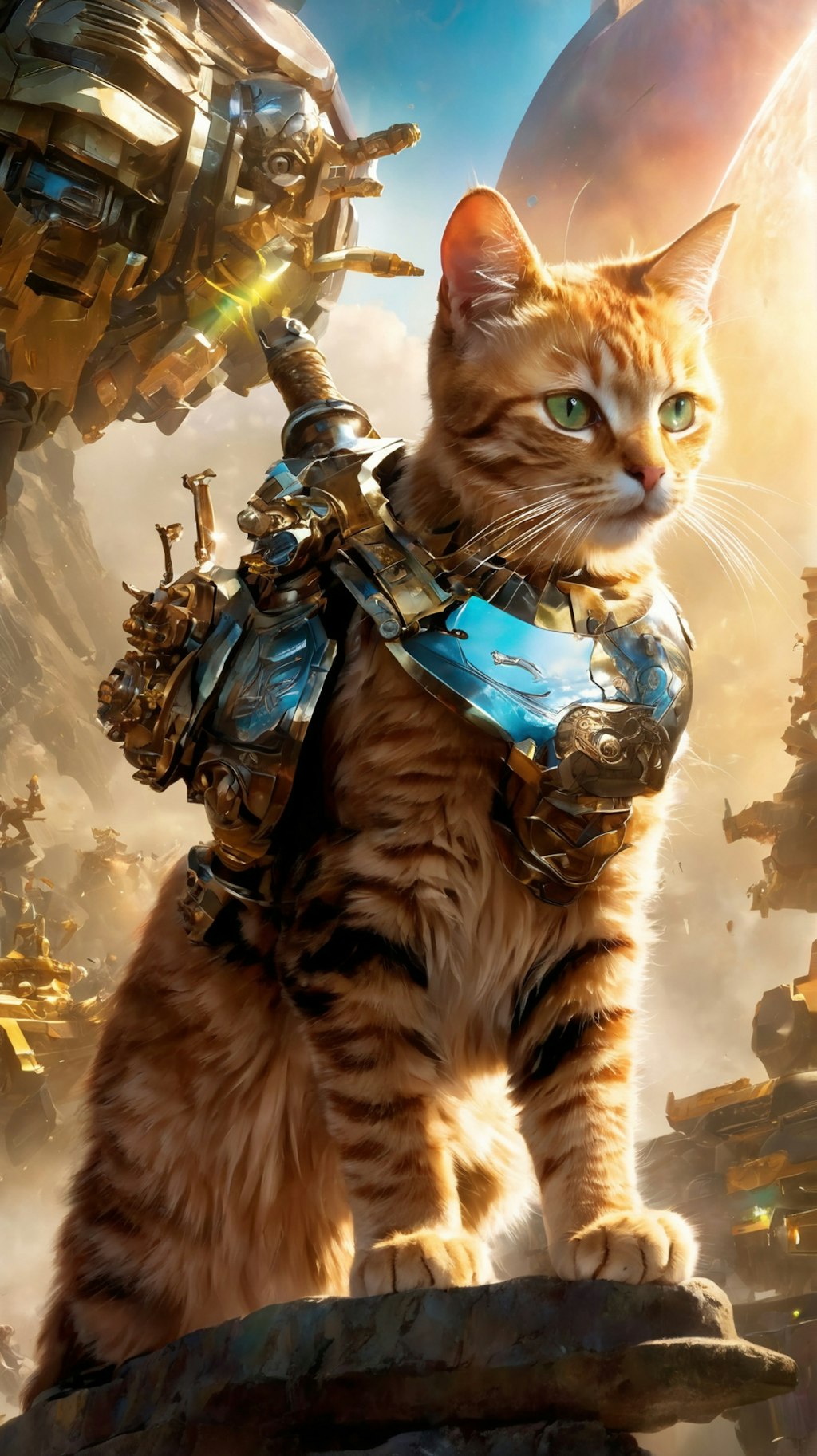 Mech Realms and the Swordsmen Cats of Steel