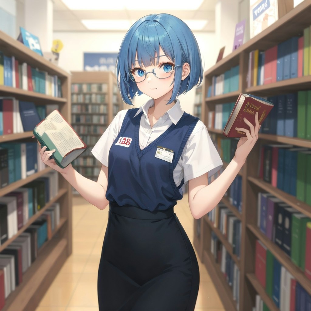 書店でバイト