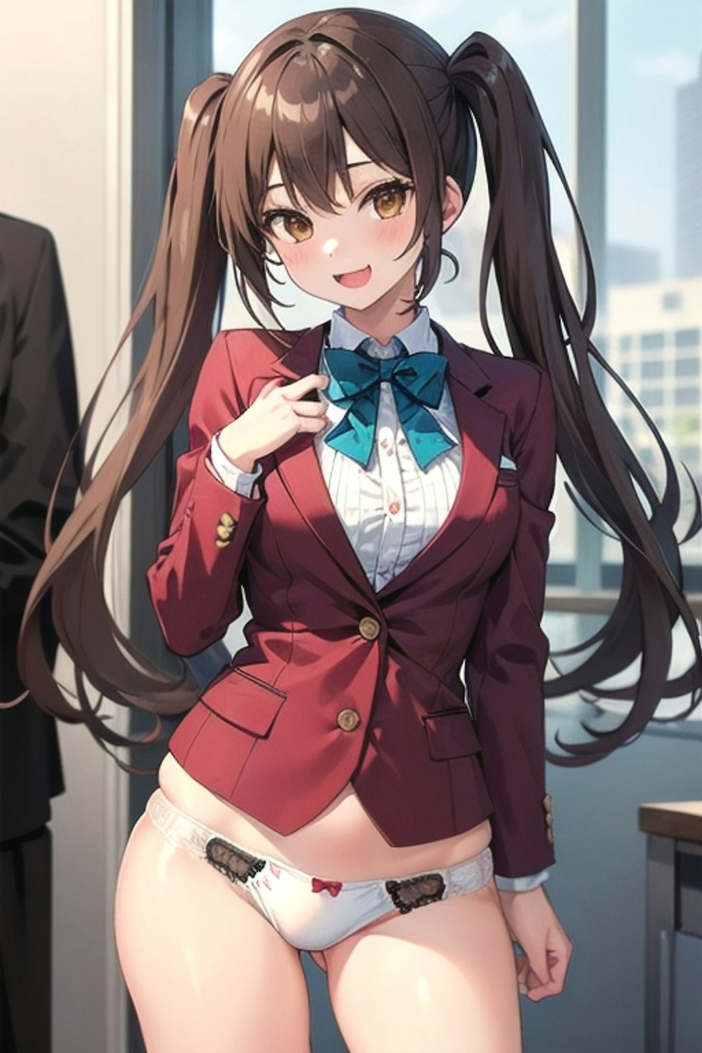 School twintails girl