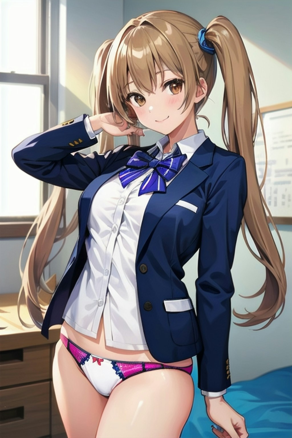 School twintails girl