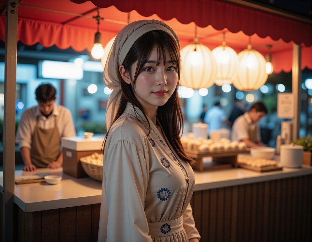 アジアンマーケットの店員 2