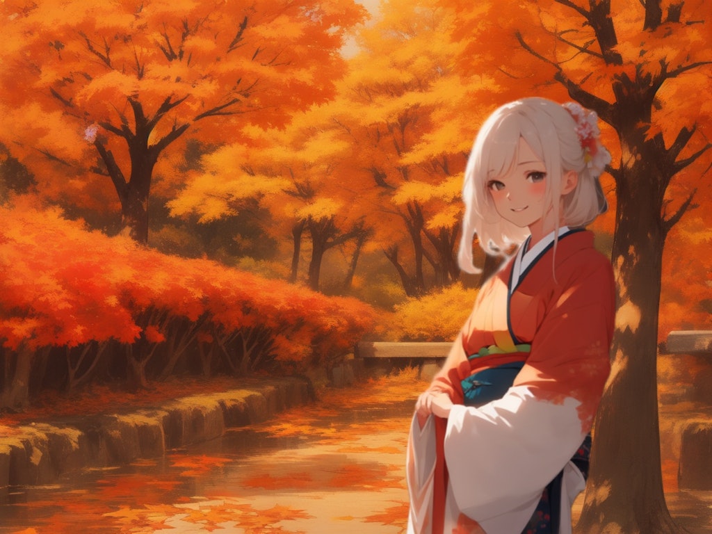 Autumn girl 13 (元お試し絵)