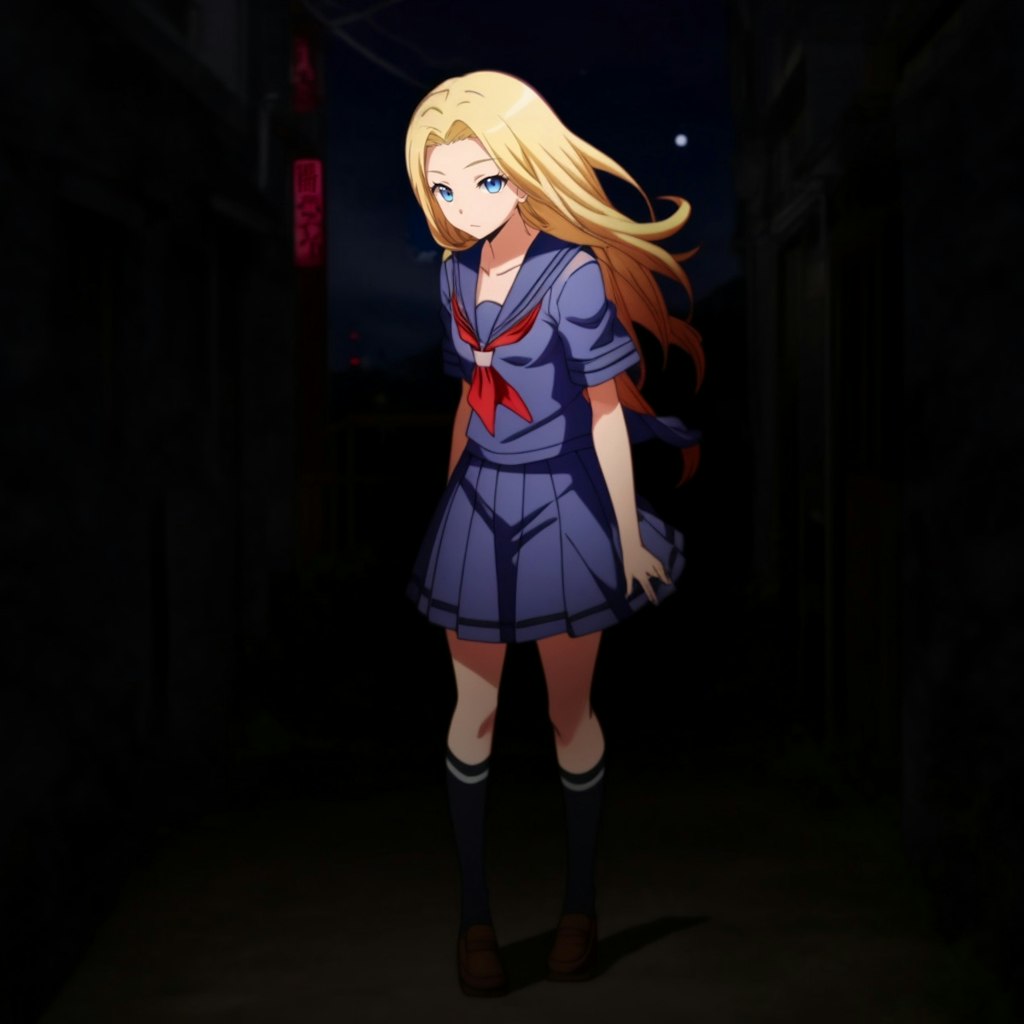 魔法の学生服！暗殺教室の美少女「中村莉桜」がファンタジーの世界にトリップする