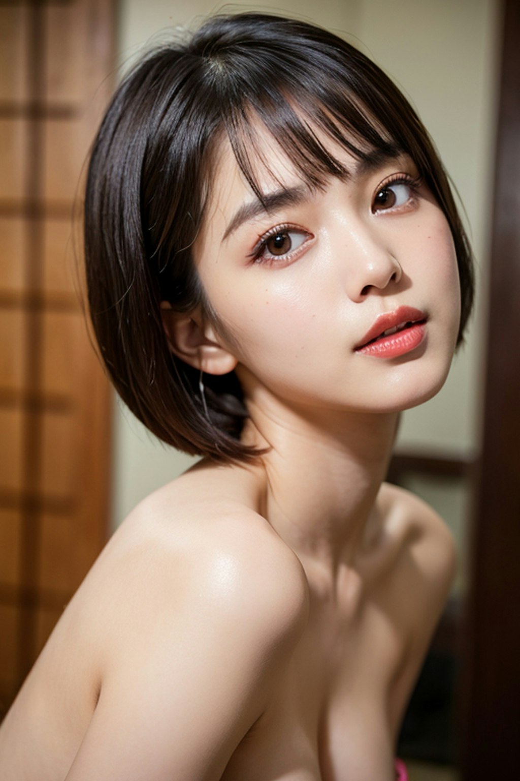 女優さんの顔立ち 少しセクシー